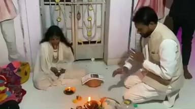 अभनपुर: नायकबांधा में बाबा गुरु घासीदास जी का मंदिर बना आस्था का केंद्र, पिछले 100 घंटों से भक्ति में लीन एक युवती