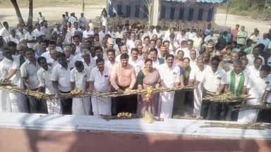 பாப்பிரெட்டிபட்டி: சுப்பிரமணிய சிவா கூட்டுறவு சர்க்கரை ஆலையில் கரும்பு அரைவுப்பணி மாவட்ட ஆட்சியர் துவக்கம்