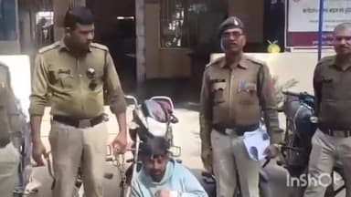 धरमपुरी: धामनोद पुलिस को बड़ी सफलता, बाइक चोर गिरफ्तार, 5 बाइक ज़ब्त