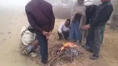 पांडू: पांडु प्रखंड के कई स्थानों पर अलाव की व्यवस्था नहीं, राहगीर व ग्रामीण ठंड से परेशान