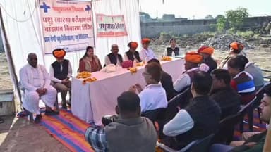 टांटोटी: सरकार के 2 वर्ष पूर्ण होने के उपलक्ष्य में मसूदा गौशाला में गौसेवा, गौ पूजन एवं पशु चिकित्सा शिविर का ब्लॉक स्तरीय आयोजन