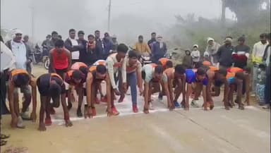 भुसावर: भुसावर में तहसील स्तरीय प्रतिभा सम्मान समारोह और दौड़ प्रतियोगिता का आयोजन, 120 से अधिक बच्चों ने लिया भाग