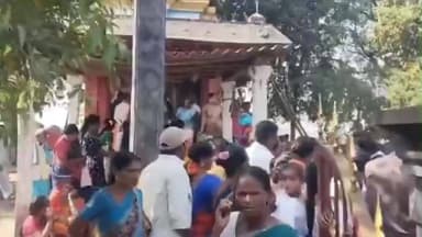 శ్రీరాంపూర్: రాజుపేటలో ఘనంగా అయ్యప్ప స్వామి మాలా దారుల ఇరుముడి కార్యక్రమం