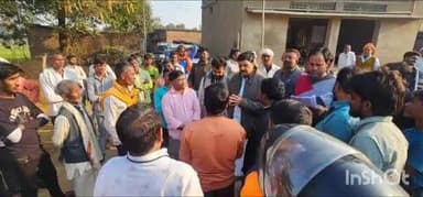 धनघटा: पिपरी बरडाड गांव का भ्रमण कर ग्रामीणों से संवाद किया, समस्याओं के त्वरित निस्तारण के दिए निर्देश