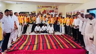 बदनापूर: धोपटेश्वर येथील शे.कार्यकर्त्यांनी केला भारतीय जनता पार्टीत आ.नारायण कुचेच्या प्रमुख उपस्थितीत संपर्क कार्यालयावर प्रवेश