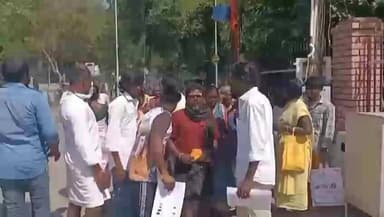 சேலம்: கலெக்டர் அலுவலகம் முன்பு டாஸ்மார்க் கடை அமைக்க எதிர்ப்பு தெரிவித்து தர்ணா போராட்டத்தில் ஈடுபட முயன்ற மக்கள்