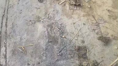 महसी: पिपरिया में बनते ही टूटी डिप, मानक की अनदेखी पर बीडीओ ने दिए जांच के निर्देश