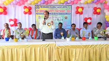 రేగొండ: ప్రతి ఉద్యోగి రక్షణలో భాగస్వామి కావాలి : సింగరేణి ఏరియా జనరల్ మేనేజర్ రాజేశ్వర్ రెడ్డి