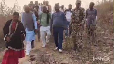 मंझिआंव: विधायक नरेश प्रसाद सिंह ने खजूरी जलाशय योजना का किया निरीक्षण