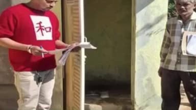 ધાનપુર: દાહોદ sBM દ્વારા ધાનપુર તાલુકામાં આમલી મેનપુર ગ્રામ પંચાયત માં વ્યક્તિગત આવેલ શૌચાલય ની સ્થળ ચકાચણી કરવામાં આવી.