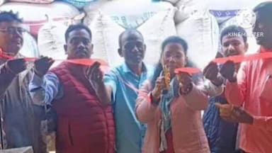 लापुंग: लापुंग में दो धान क्रय केंद्रों का किया गया उद्घाटन