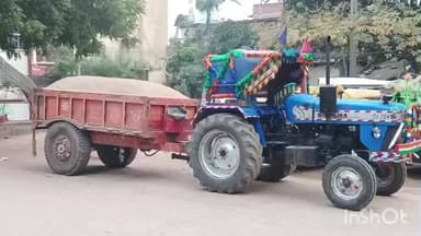 नगर नौसा: बिहारी रोड पर पुलिस ने अवैध बालू से लदा ट्रैक्टर किया ज़ब्त
