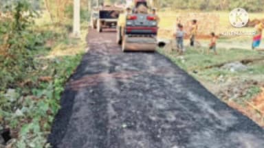 सोनाहातु: कृषि भूमि पर सड़क निर्माण का किसानों ने किया विरोध