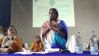 কেশপুর: কেশপুরের অডিটোরিয়াম হলে ঘাটাল মাস্টার প্ল্যান নিয়ে আলোচনা সভায় উপস্থিত বিধায়ক তথা প্রতিমন্ত্রী