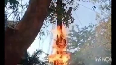 రాజేంద్రనగర్: అలియాబాద్ మున్సిపల్ పరిధిలో అగ్ని ప్రమాదం