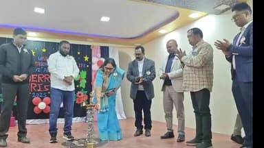 बानो: मदर टेरेसा कॉलेज ऑफ़ नर्सिंग में क्रिसमस गैदरिंग, विधायक, उपायुक्त समेत कई शामिल, अवैध बालू खनन में हाईवा व जेसीबी ज़ब्त