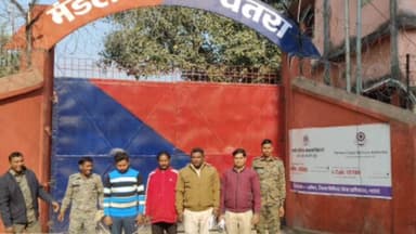 सिमरिया: जोरी गांव में वन भूमि पर अतिक्रमण कर मस्जिद बना रहे दो लोग गिरफ्तार, भेजे गए जेल