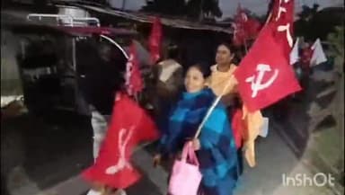 হিলি: ন্যায্য মূল্য ও কর্মসংস্থান সহ বিভিন্ন দাবিতে হিলিতে বামফ্রন্টের বিক্ষোভ মিছিল ও পথসভা