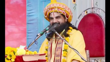 नईसराय: नई सराय के सुरई मैदान में रामकथा, आचार्य देव मुरारी बापू ने सुनाया राम विवाह प्रसंग