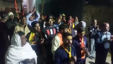 लवाण: लवाण कस्बे के गोपाल जी मंदिर से प्रतिदिन निकलने वाली प्रभात फेरी के एक वर्ष पूरा होने पर भव्य महोत्सव का आयोजन हुआ