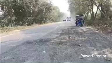 बछवारा: बछवारा प्रखंड के रसीदपुर से गोधना तक सड़क की हालत जर्जर