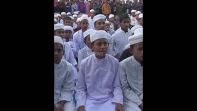 Munawar Zama at Bhaitbari Madrassa (Meghalaya)