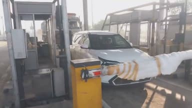 पातड़ां–खनौरी NH-52 पर टोल कर्मियों का प्रदर्शन, नई टोल बूथ-लेस नीति का विरोध