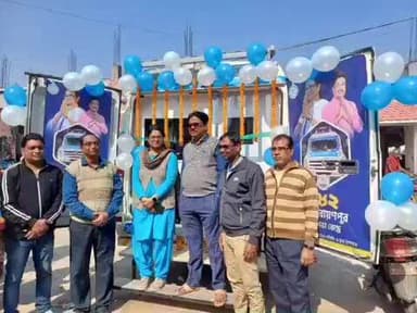 উদয়নারায়ণপুর: গড় ভবানীপুর গ্রাম পঞ্চায়েত এলাকায় ভ্রাম্যমান চিকিৎসা কেন্দ্রের উদ্বোধন এবং স্বাস্থ্য পরীক্ষা কেন্দ্রের পরিদর্শনে বিধা