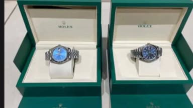 દસ્ક્રોઈ: અમદાવાદ એરપોર્ટથી 18 લાખની બે રોલેક્સ ઘડિયાળ ઝડપાઈ