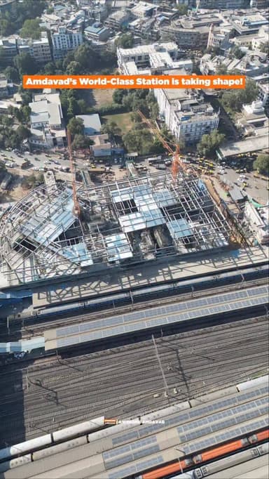 Kalupur Railway Station 📍
The Transformation Begins🚉
#bullettrain #railwaystation #bullettrainindia #train #kalupurrail...