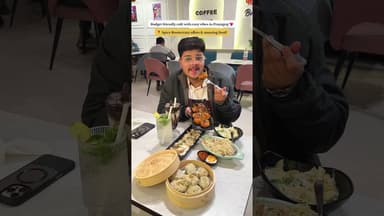 From Momos to Breakfast Dosa — all in one café! ♥️ #ytshorts #prayagraj #cafe