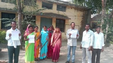 सौसर में मनरेगा अधिकारियों ने कागज में बना दिया खेत तालाब निकाल ली राशि सरपंच और जनपद के अधिकारियों ने भ्रटाचार