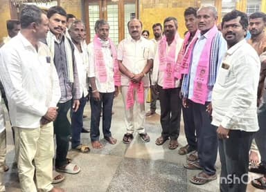 సంగెం: షాపూర్ గ్రామానికి చెందిన పలువురు బిఆర్ఎస్ పార్టీలో బాజీ ఎమ్మెల్యే ధర్మారెడ్డి సమక్షంలో చేరిక