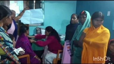 गुरारू: डबुर हेल्थ एंड वैलनेस सेंटर में स्वास्थ्य मेला आयोजित, 50 से अधिक मरीजों का इलाज किया गया