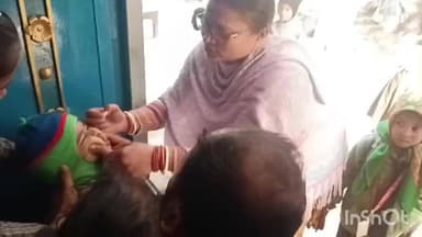 नगर नौसा: प्रखंड क्षेत्र में 0 से 5 साल तक के बच्चों को पल्स पोलियो की दवा पिलाई जा रही है, 18 दिसंबर तक चलेगा अभियान