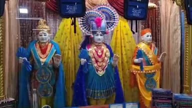 બાવળા: ધનુર્માસનો પ્રારંભ થતાં બાવળા ખાતે સ્વામિનારાયણ મંદિરમાં ભગવાનના મંગળા દર્શન માટે ભક્તો ની ભીડ જામી