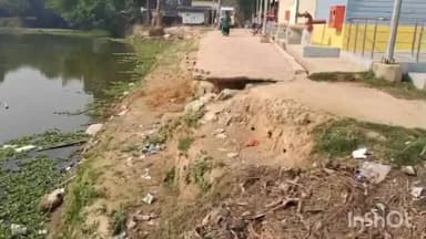 विद्यापति नगर: विद्यापतिनगर: सीएससी भवन पर कटाव का खतरा, इमरजेंसी वार्ड का रास्ता टूटने की आशंका