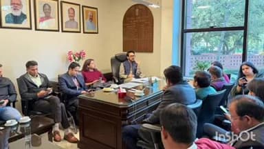 भोटा: भारत 2036 ओलंपिक खेलों की मेजबानी के लिए तैयार: अनुराग सिंह ठाकुर