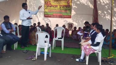 सिंदेवाही: गोसेखुर्द उजवा कालवा विभाग कार्यालय सायगाटा या कार्यालयासमोर महिला शेतकऱ्यांचे आमरण उपोषण सुरू