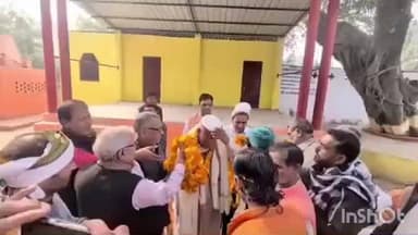 जलालपुर: जलालपुर नगर की भाजपा कार्यकर्ताओं ने राष्ट्रीय परिषद में सदस्य बनने पर राम प्रकाश यादव का जोरदार स्वागत किया