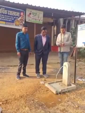 किरनापुर: मोरवाही में जल जीवन मिशन योजना के ट्रायल का कार्यपालन यंत्री ने किया निरीक्षण