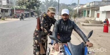 जंदाहा: बिहार में नई सरकार बनने के बाद बिहार पुलिस एक्शन में, जान्दाहा थाना क्षेत्र में चलाया चेकिंग अभियान