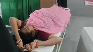 बैतूल नगर: बैतूल: खाटू श्याम दर्शन से लौट रहे परिवार की कार साकादेही के पास पलटी, दो बच्चों समेत पांच घायल