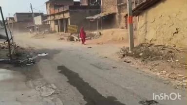 तिसरी: चंदौरी-पलमरुआ PWD सड़क की मरम्मत में अनियमितता का आरोप, 4 दिन में ही उखड़ी सड़क, जांच की मांग