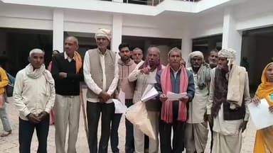 जौरा: ग्राम पंचायत आसलपुर के ग्रामीणों ने आम रास्ते की मांग को लेकर जनसुनवाई में कलेक्टर को दिया ज्ञापन