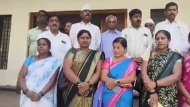 खंडाळा: पाण्यासाठी खंडाळ्यातील १४ गावांचा एल्गार; मंत्र्यांना तालुक्यात फिरू देणार नाही, संतप्त शेतकऱ्यांचा इशारा