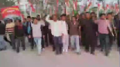 মাথাভাঙা ২: ঘোকসাডাঙ্গা সংলগ্ন এলাকায় তৃণমূল যুব কংগ্রেসের উদ্যোগে প্রতিবাদ মিছিল অনুষ্ঠিত হল