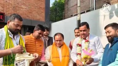 ওন্দা: উত্তরাখন্ডের স্বাস্থ্য ও শিক্ষা মন্ত্রী ড: ধন সিং রাওয়াত উপস্থিতিতে ওন্দা 1নং মন্ডল পক্ষ থেকে একটি বিশেষ বৈঠক