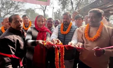 कटकमदाग: कटकमदाग प्रखंड के ढेंगुरा में धान क्रय केंद्र का उद्घाटन, बिचौलियों से बचने की अपील