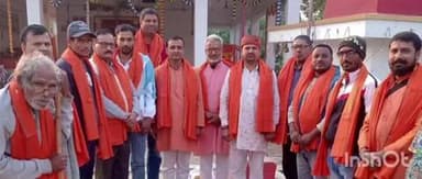 बेनीपट्टी: बेनीपट्टी के विशंभर नाथ मंदिर परिसर में विश्व हिन्दू परिषद की बैठक आयोजित